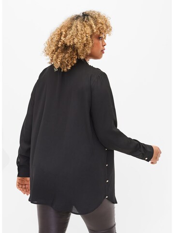 Zizzi Blouse 'MKIT' in Black