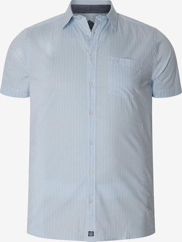 Jan Vanderstorm Button Up Shirt 'Perttu' in Blue: front