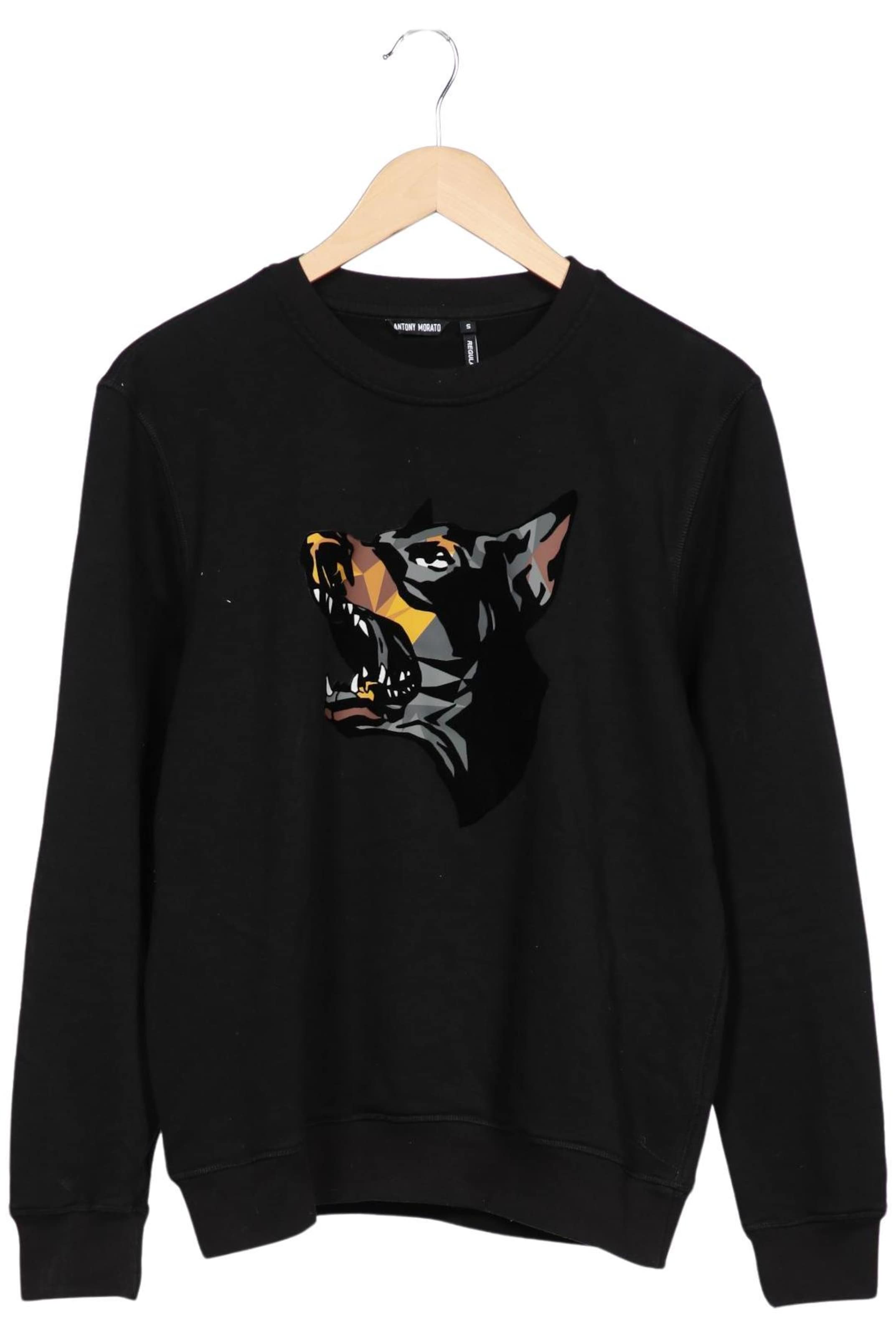 ANTONY MORATO Sweatshirt & Zip-Up Hoodie in S in Black: front