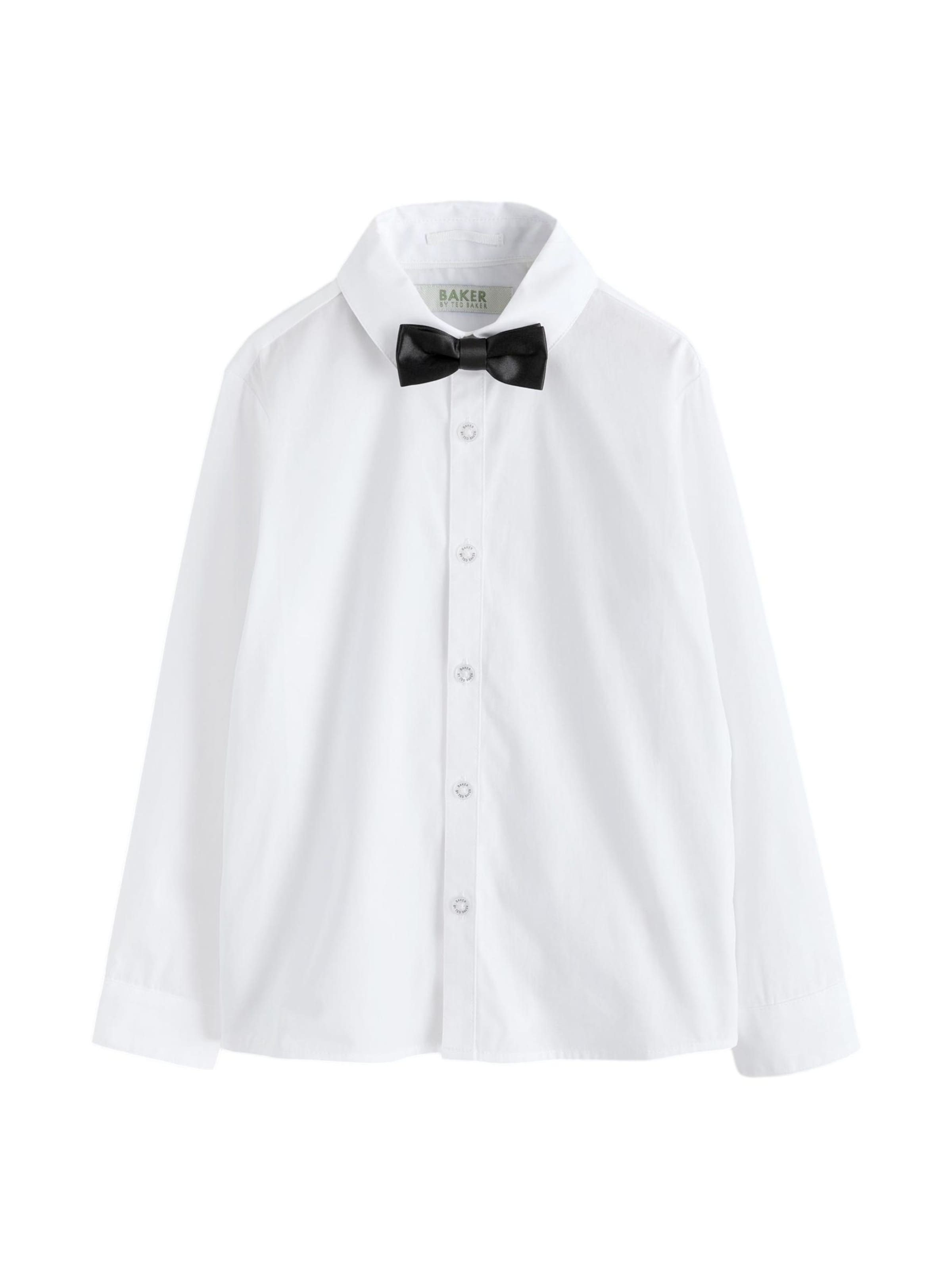 Baker by Ted Baker Set: Hemd und Fliege in schwarz / weiß, Produktansicht