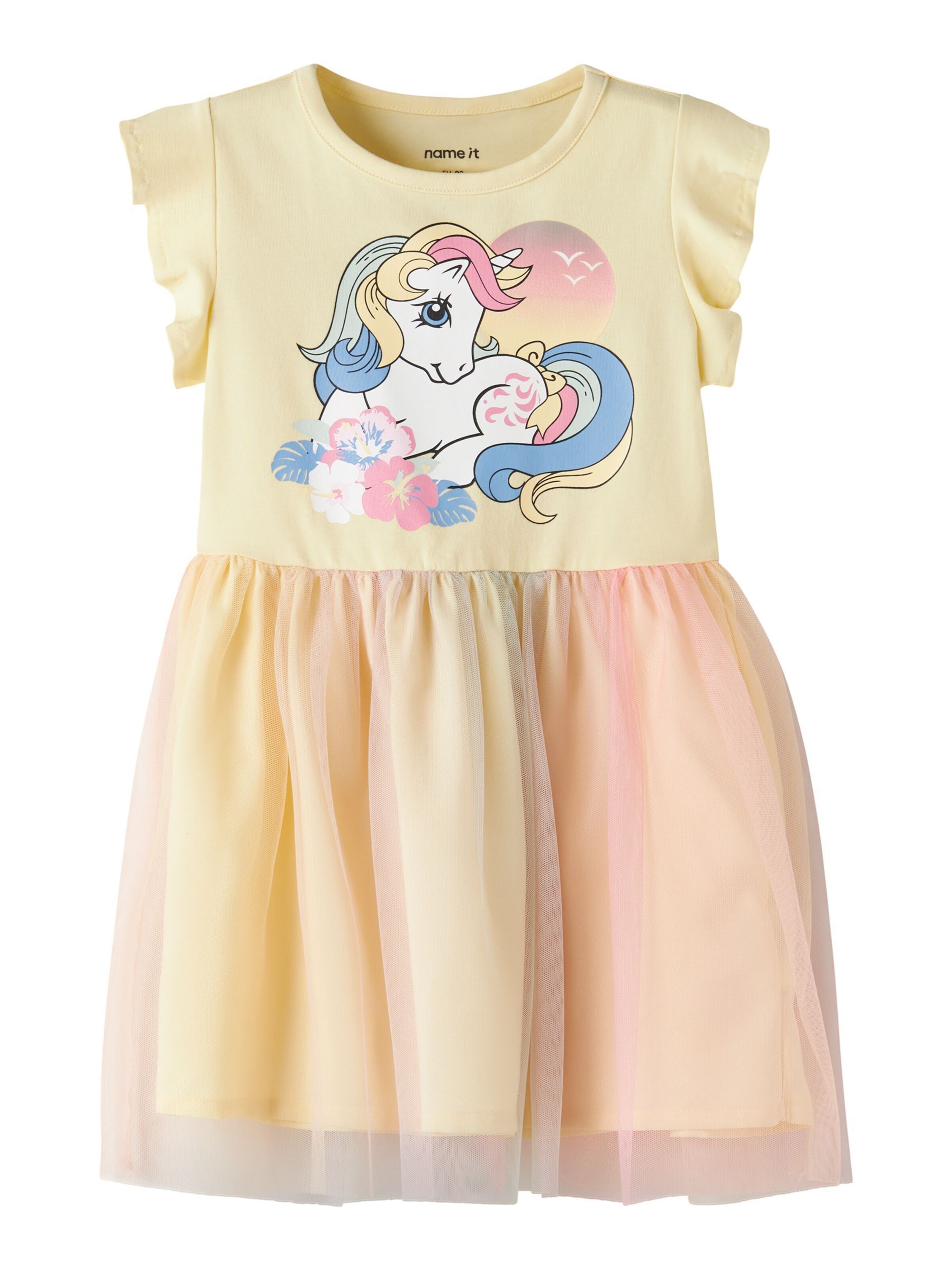 NAME IT Kleid in Gelb: Vorderseite