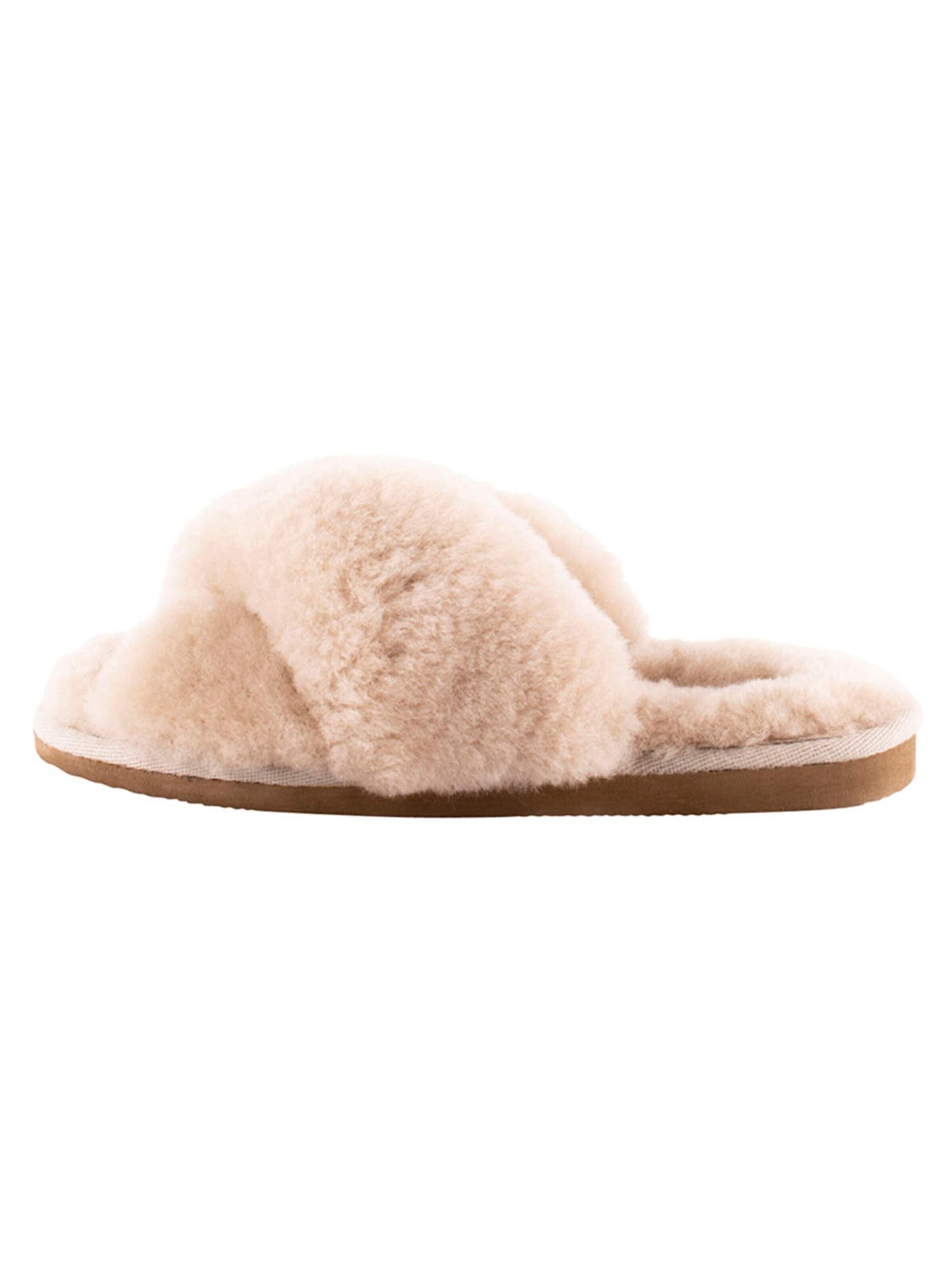 SHEPHERD Huisschoenen 'Lovisa' in Beige: voorkant