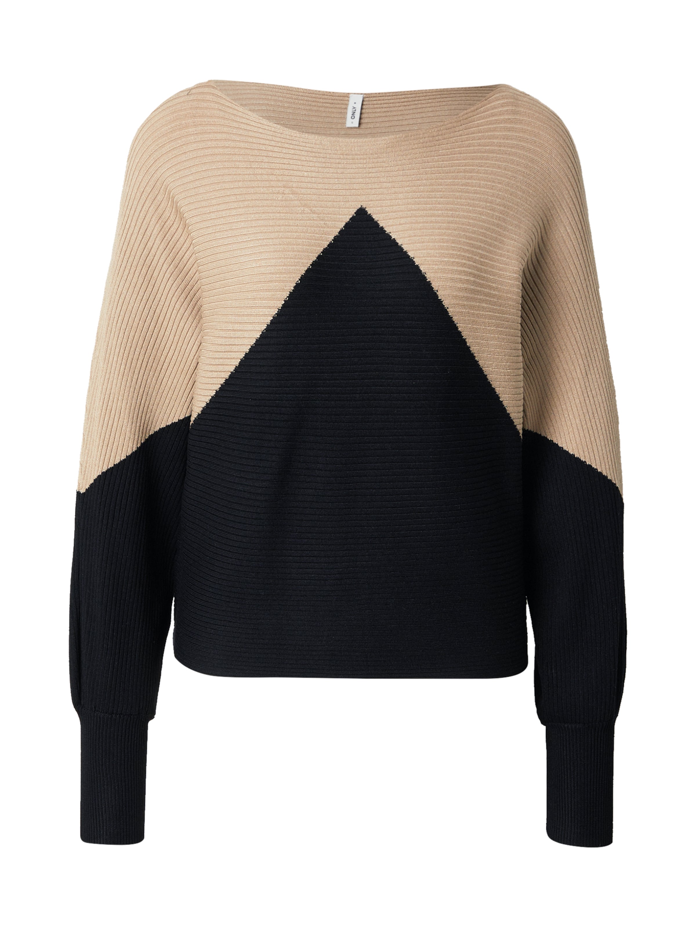 Pull-over 'ONLMADALINE' ONLY en beige : devant