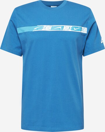 Nike Sportswear T-Shirt in Blau: predná strana