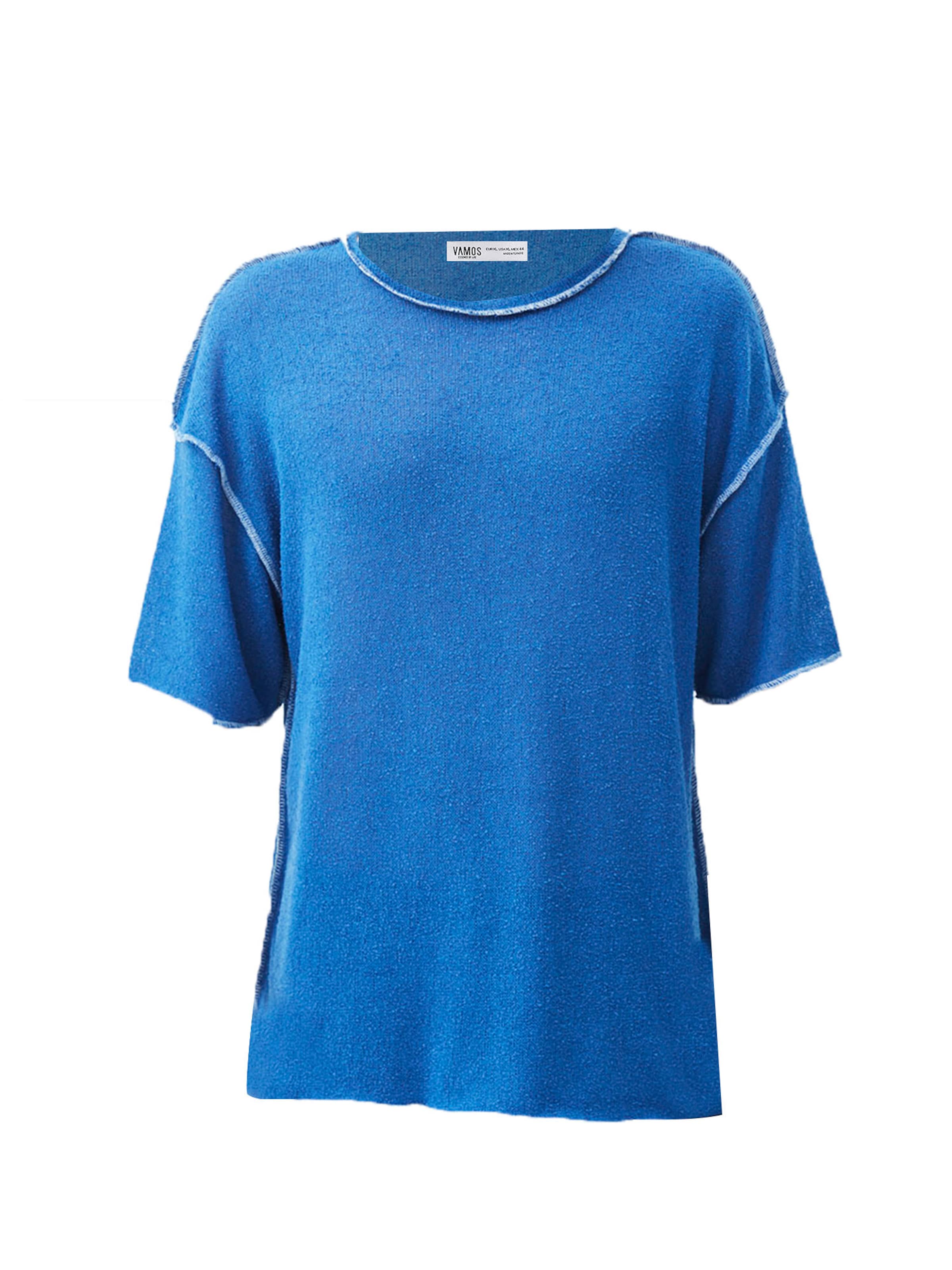VAMOS CLO Футболка в Синий: спереди