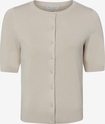 Cardigan Marie Lund en beige : devant