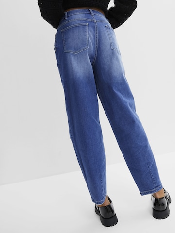 bonprix Loosefit Jeans in Blauw