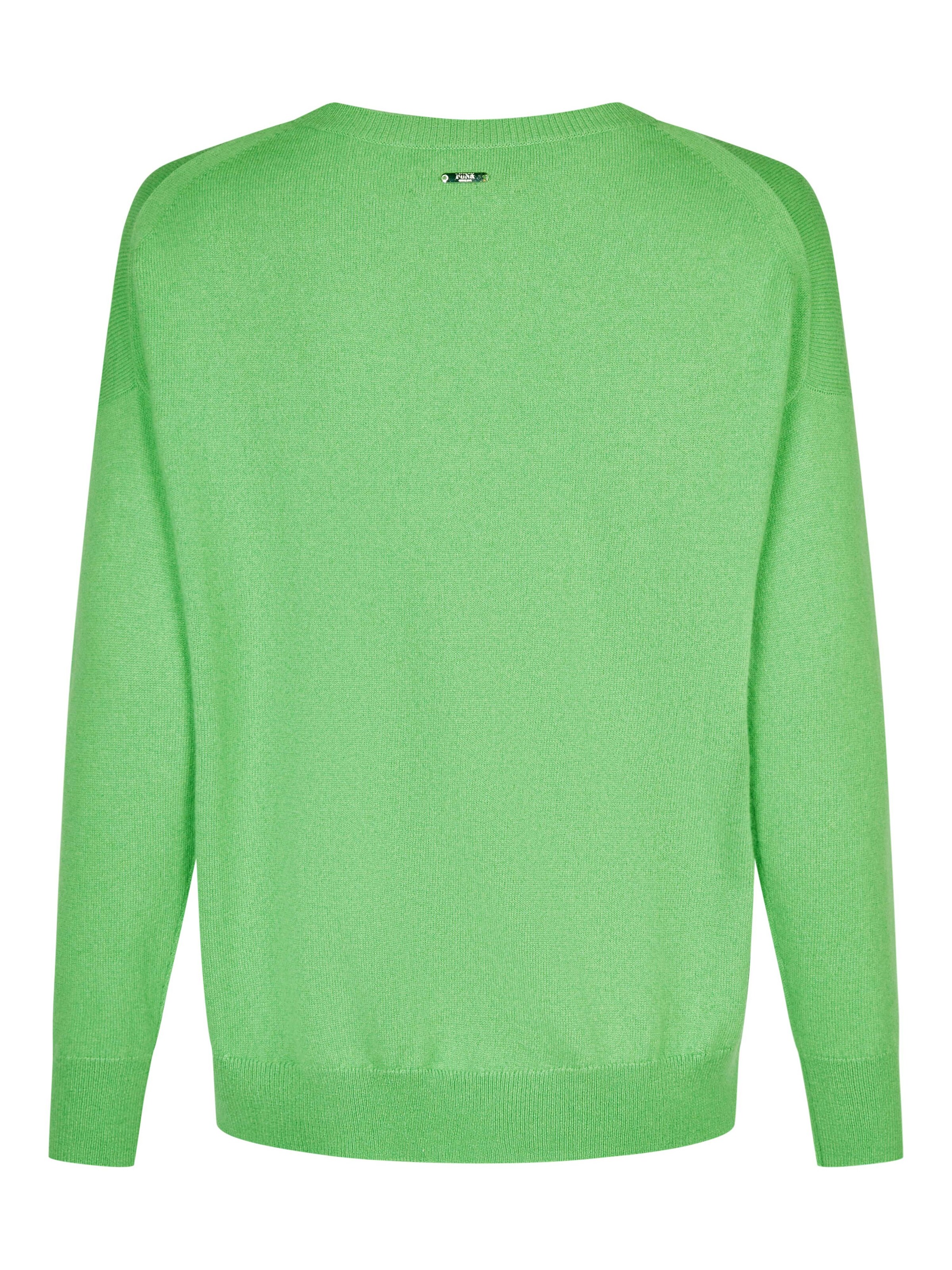 Funk since 1776 Sweater 'Kaschmir' in Green