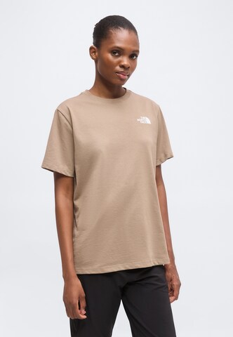 THE NORTH FACE T-Shirt 'EVOLUTION BOX NSE' in Braun: Vorderseite