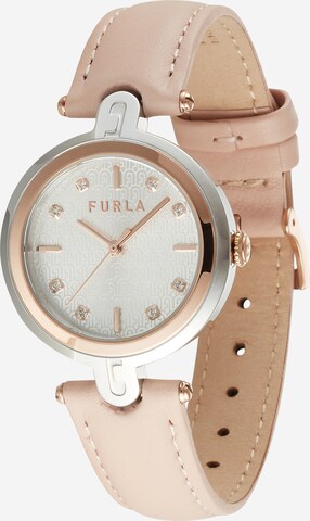 FURLA - Relógios analógicos em rosa: frente