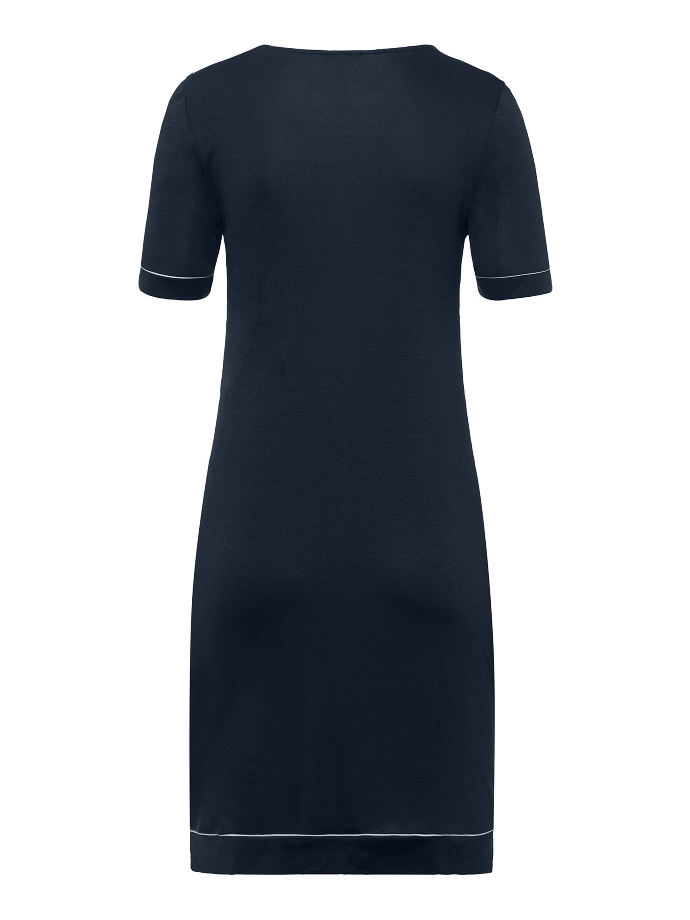 Hanro - Camisola de pijama ' Natural Comfort 90cm ' em azul