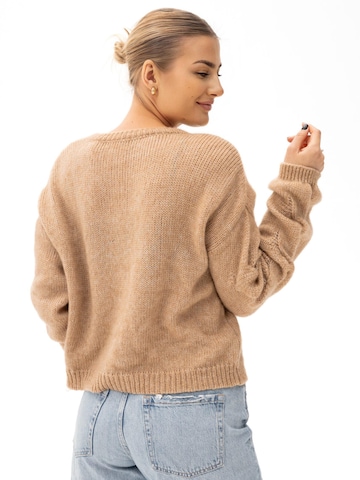 mandragora Pullover 'Vero' in Braun