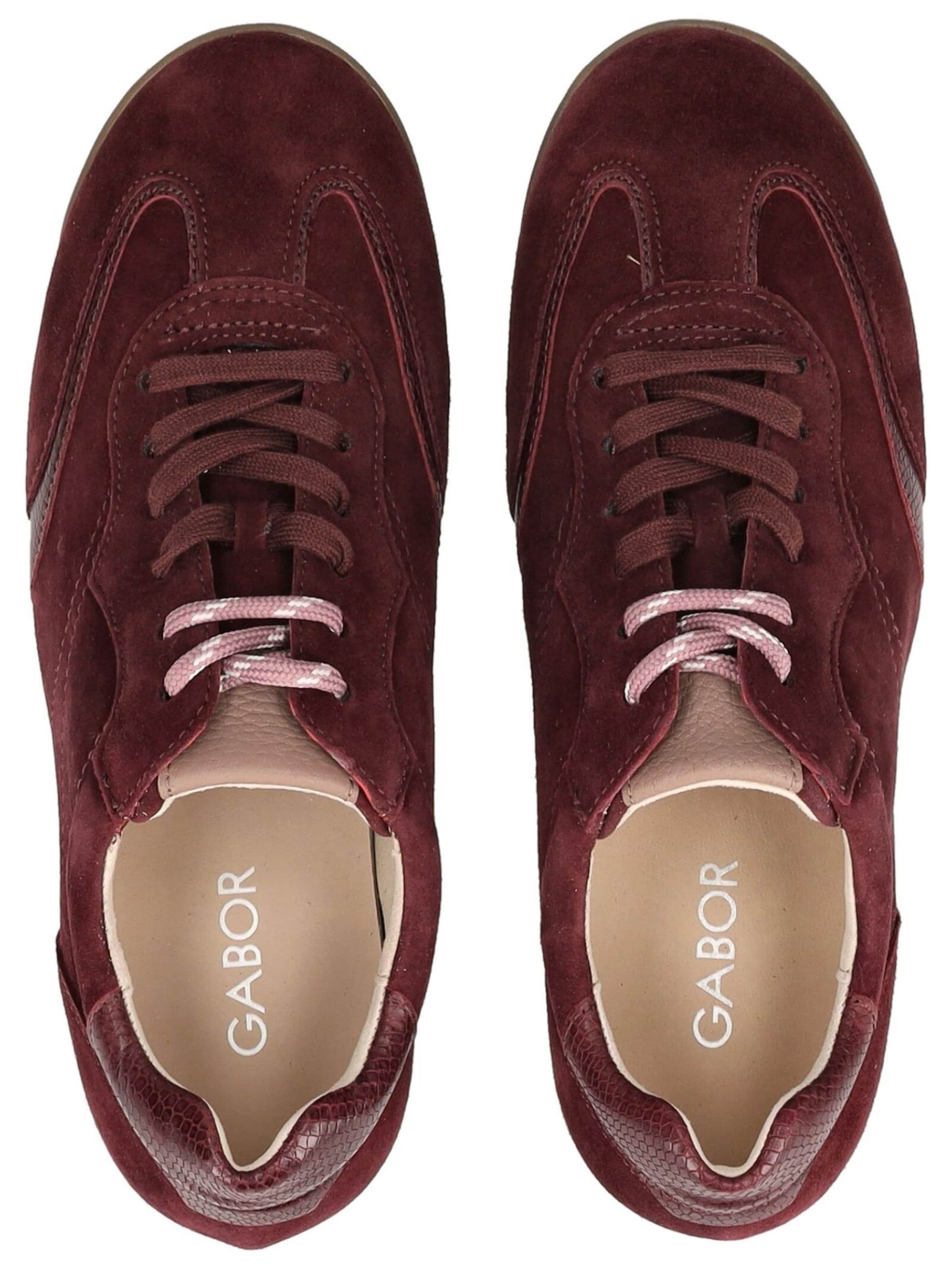 Sneaker bassa di GABOR in rosso