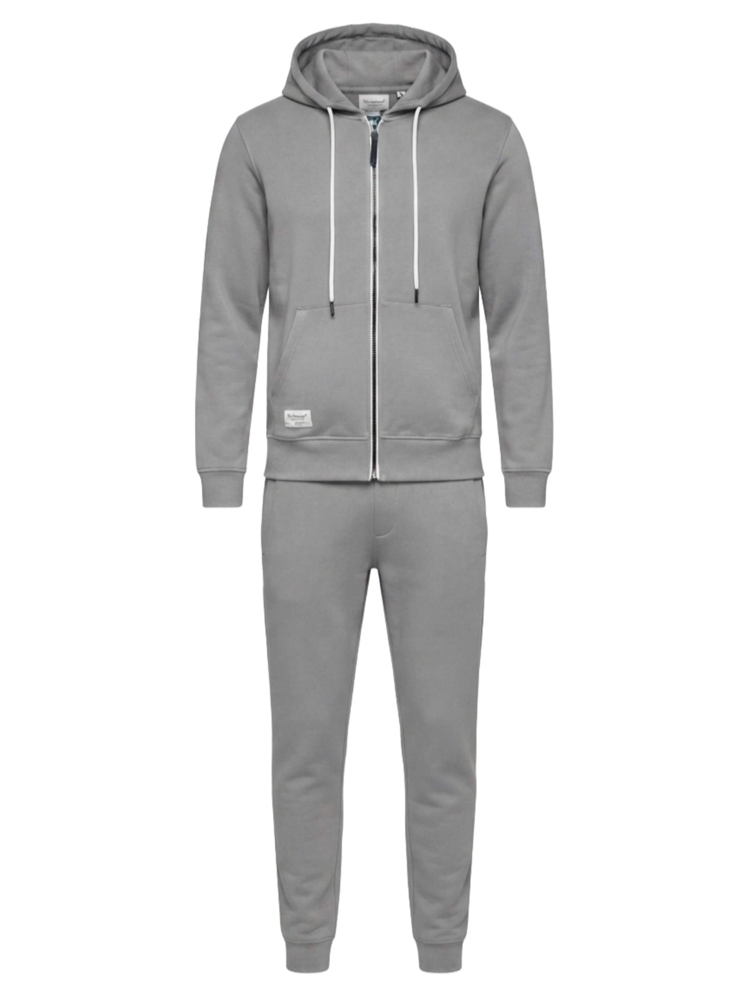 Survêtement Ombre en gris : devant