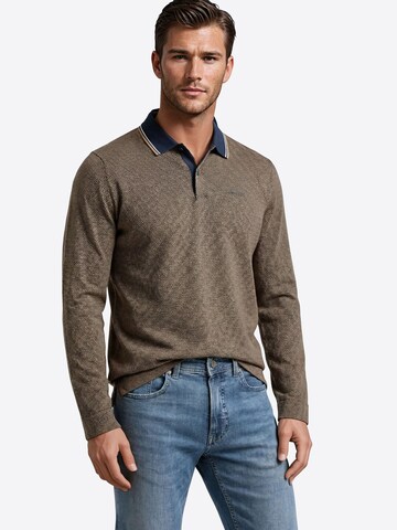 T-Shirt PIERRE CARDIN en marron : devant
