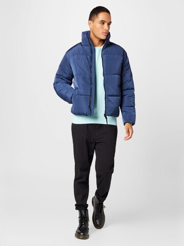 Only & Sons Winter Jacket 'EVERETT' in Blue