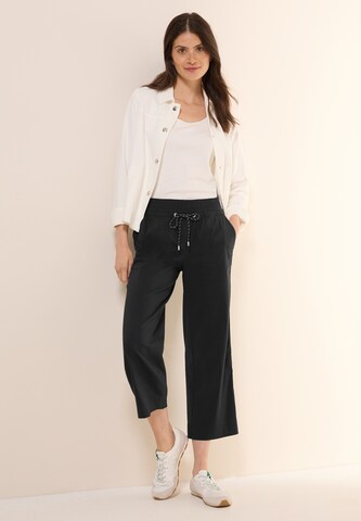 CECIL Loose fit Pants in Black