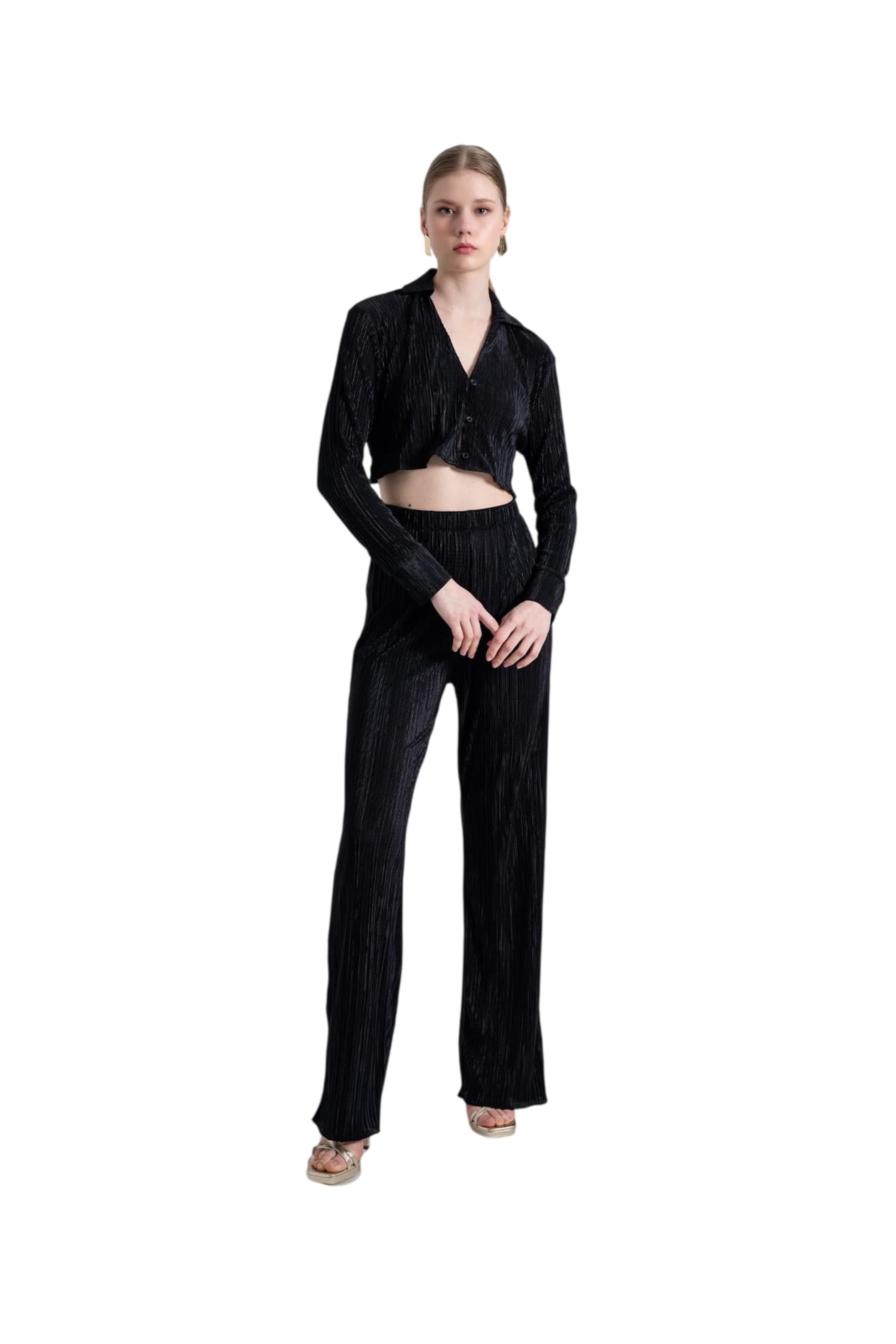 HOLLY LOLLY Blouse in Zwart