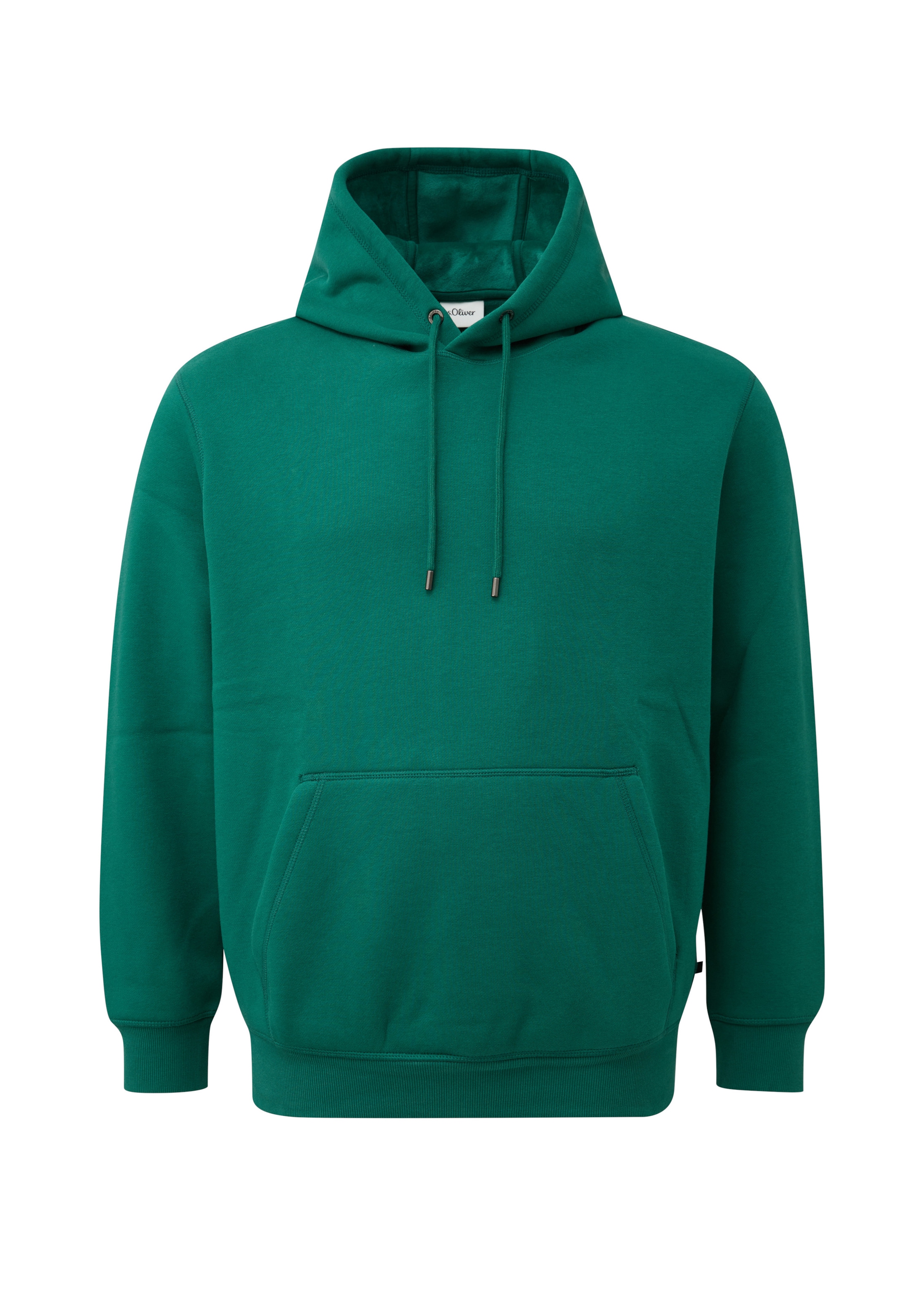 s.Oliver Sweatshirt in Grün: Vorderseite