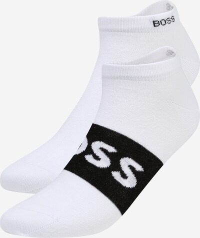 BOSS Къси чорапи в черно / бяло, Преглед на продукта