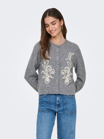 JDY - Cárdigan 'JDYJeella' en gris: frente