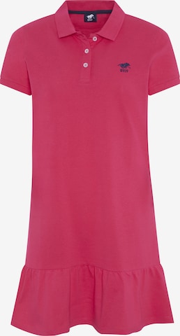 Polo Sylt Dress in Pink: front