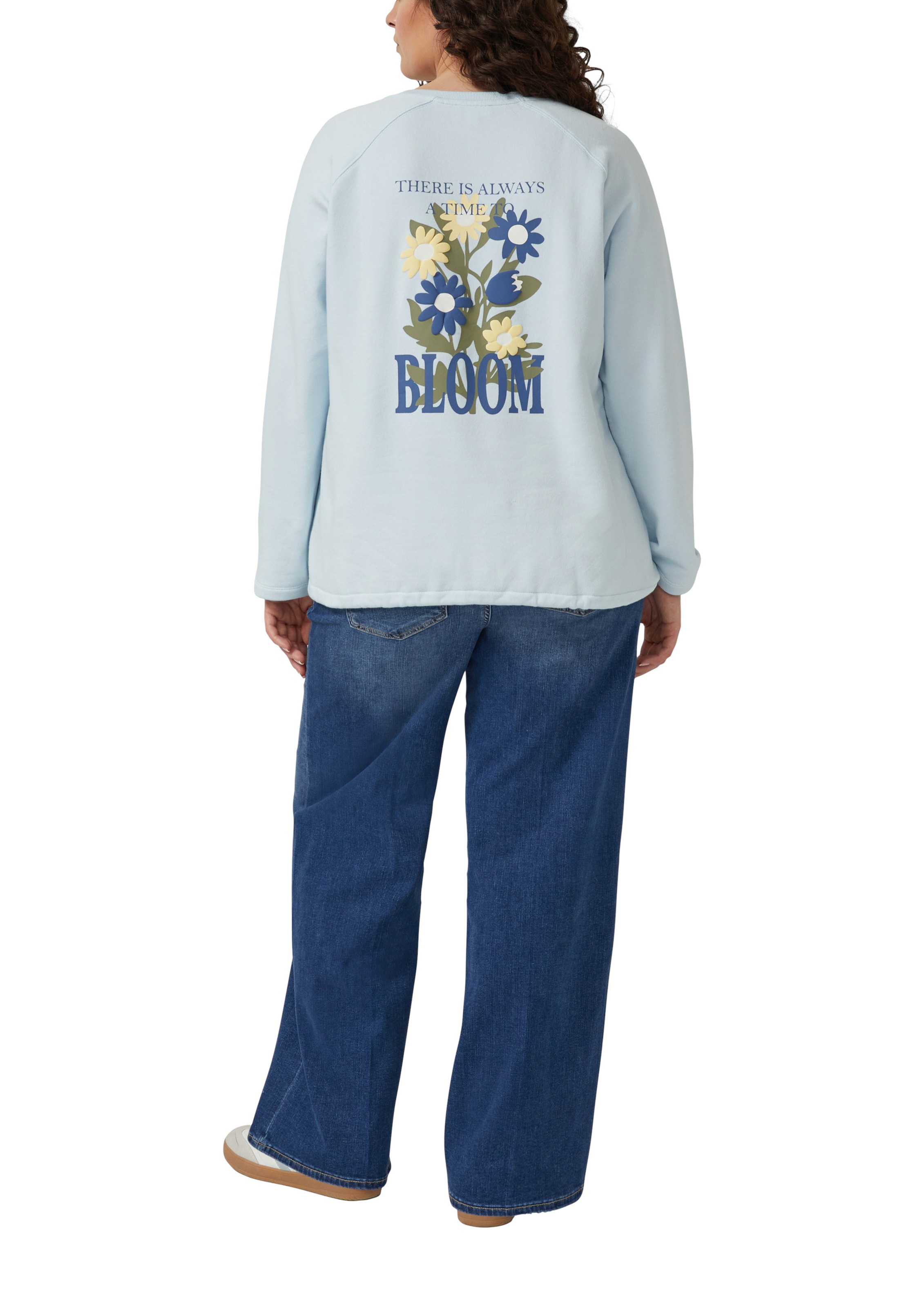 s.Oliver Sweatshirt in Blauw