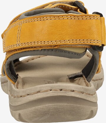 JOSEF SEIBEL Hiking Sandals in Yellow