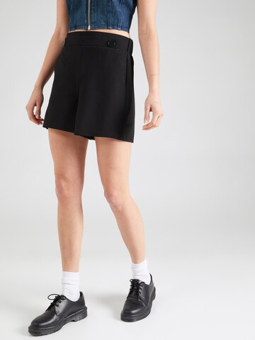 VERO MODA Regular Панталон в черно: отпред