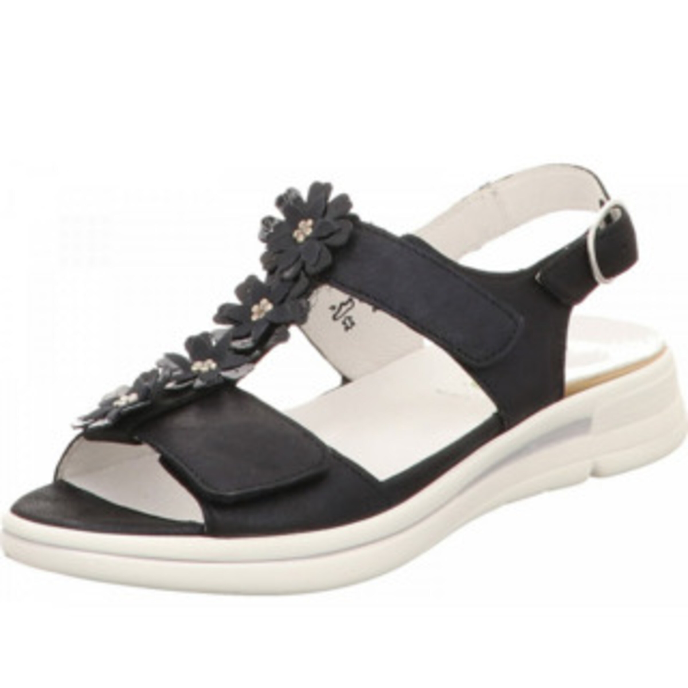 WALDLÄUFER Sandaal in Zwart: voorkant