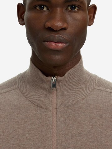 SELECTED Knit Cardigan 'Berg' in Brown