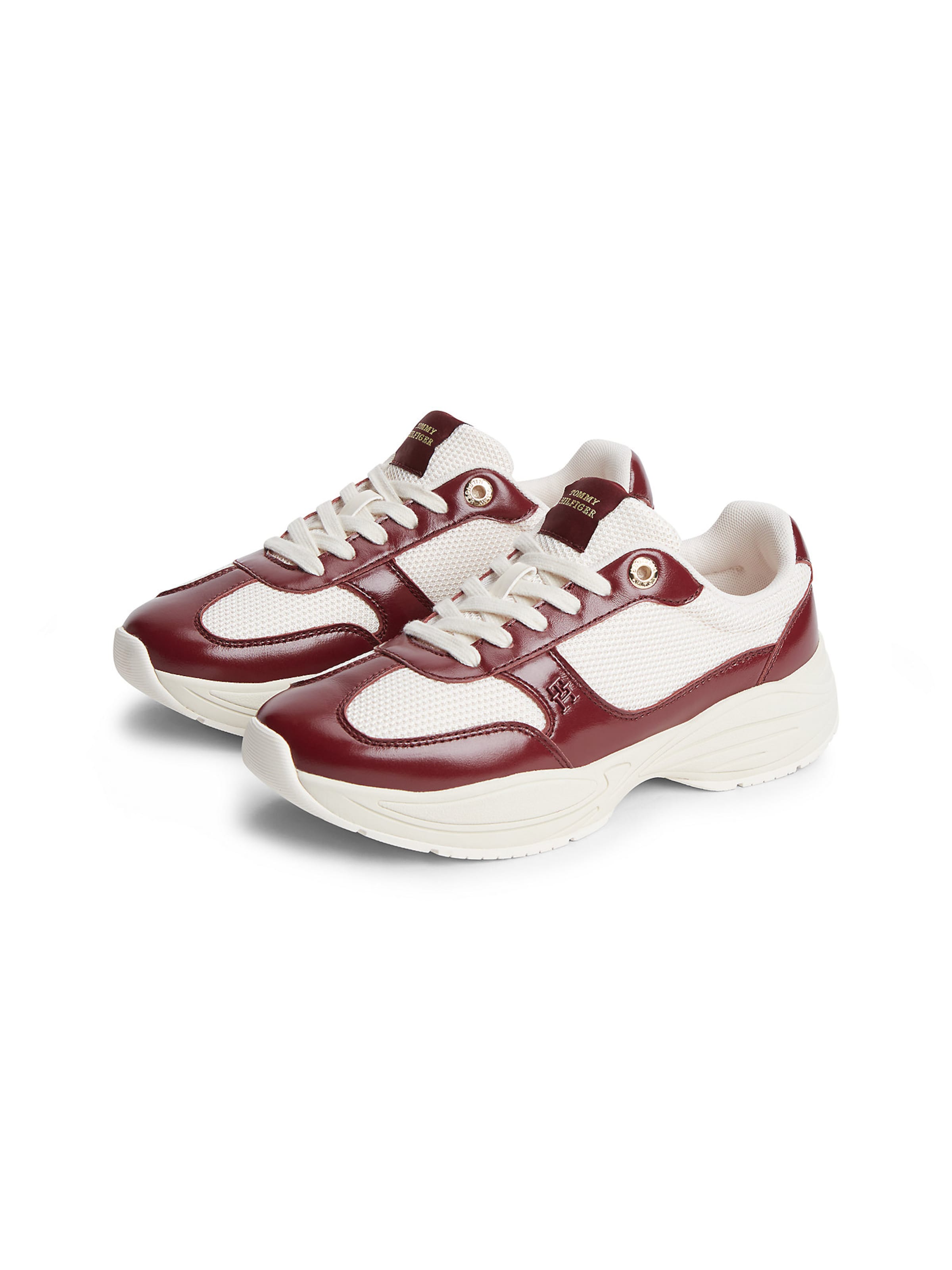 Baskets basses TOMMY HILFIGER en rouge