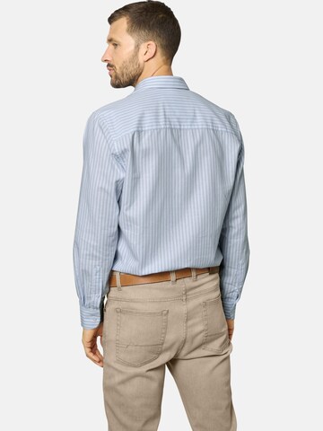 BABISTA Regular fit Button Up Shirt in Blue