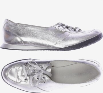 PUMA Flats & Loafers in 38 in Silver: front