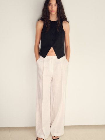 MANGO Suit vest 'LAGUNA' in Black