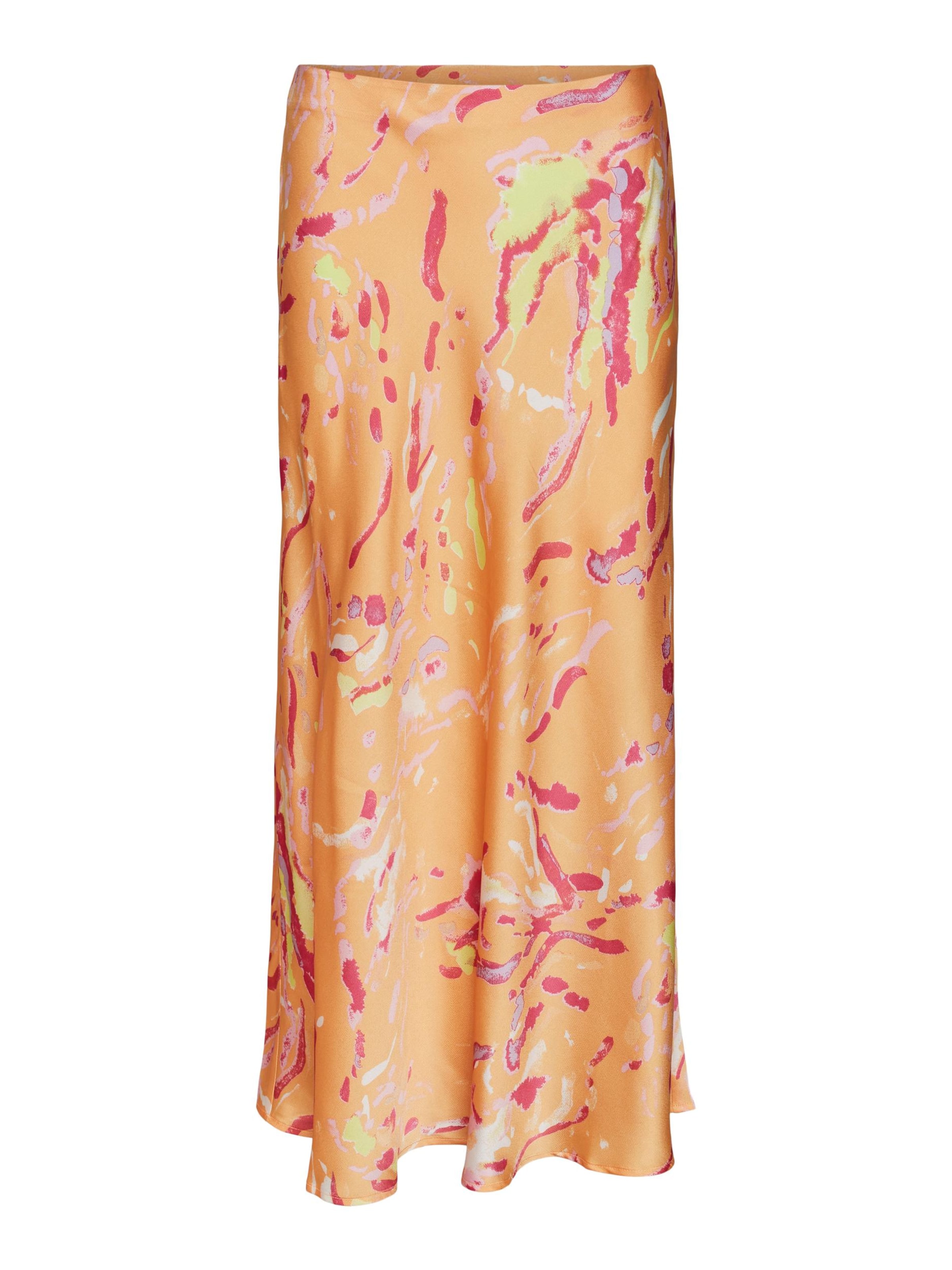 VERO MODA Юбка 'HEART OLI' в Оранжевый: спереди