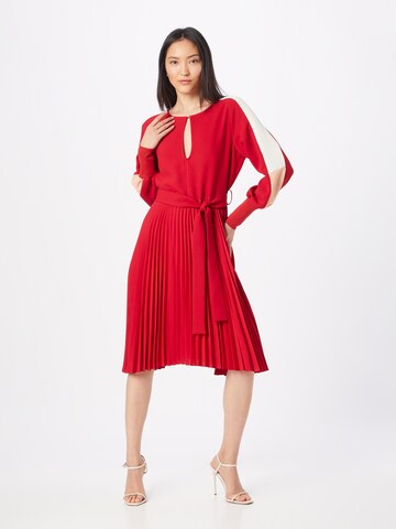 Twinset Jurk 'ABITO' in Rood: voorkant