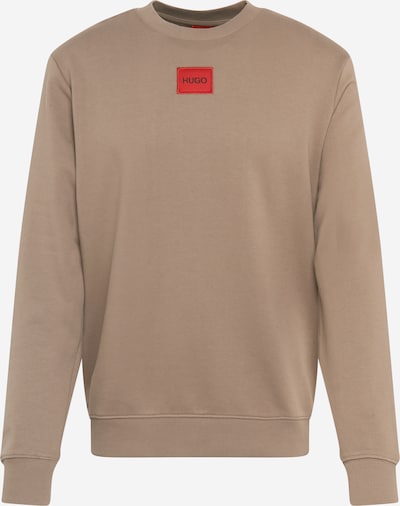 HUGO Sweat-shirt 'Diragol' en marron, Vue avec produit
