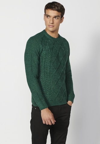 Pull-over 'Punto' KOROSHI en vert