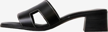 Oh my Sandals Sandale in Schwarz: Vorderseite