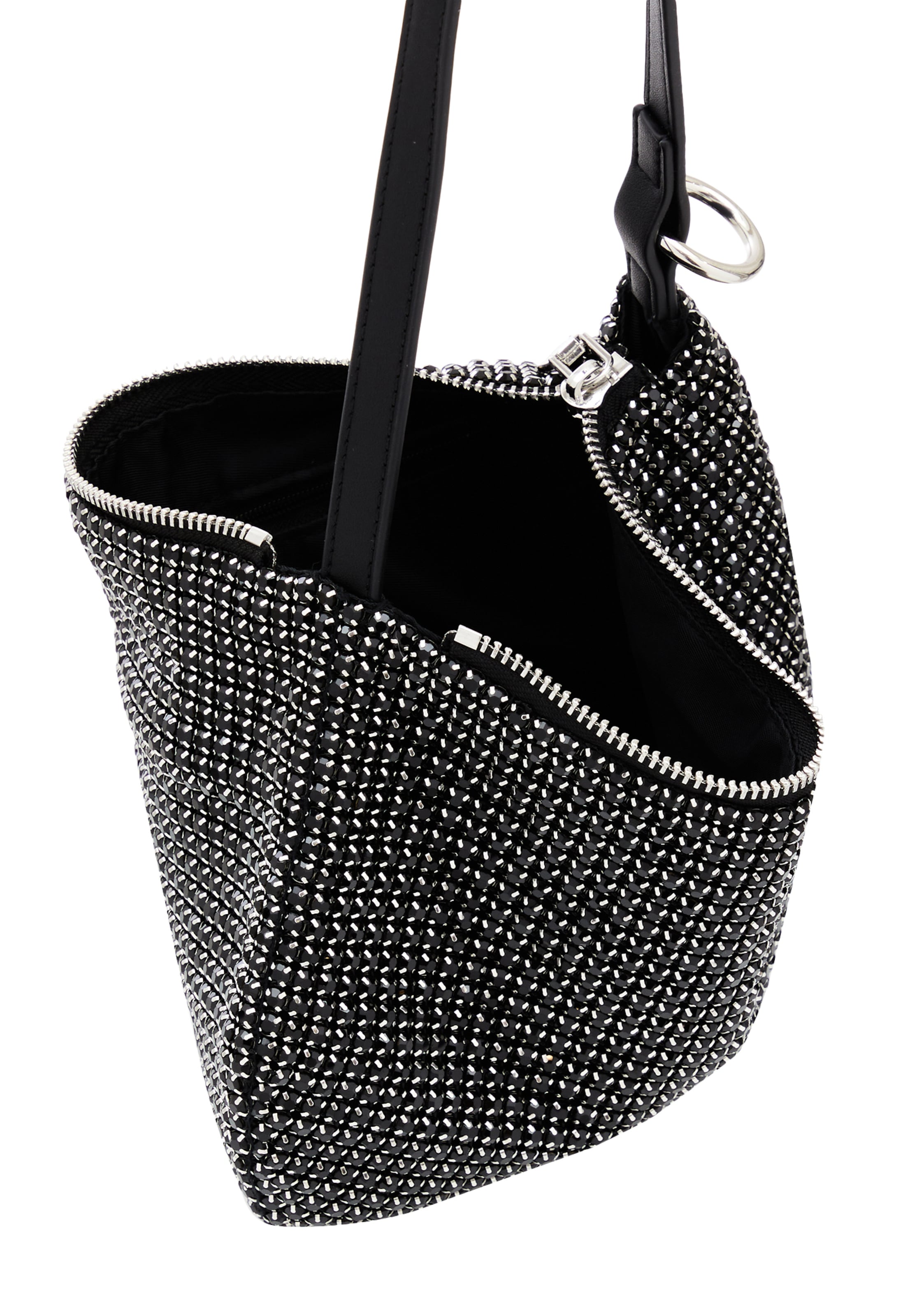 faina Torba na ramię w kolorze czarny