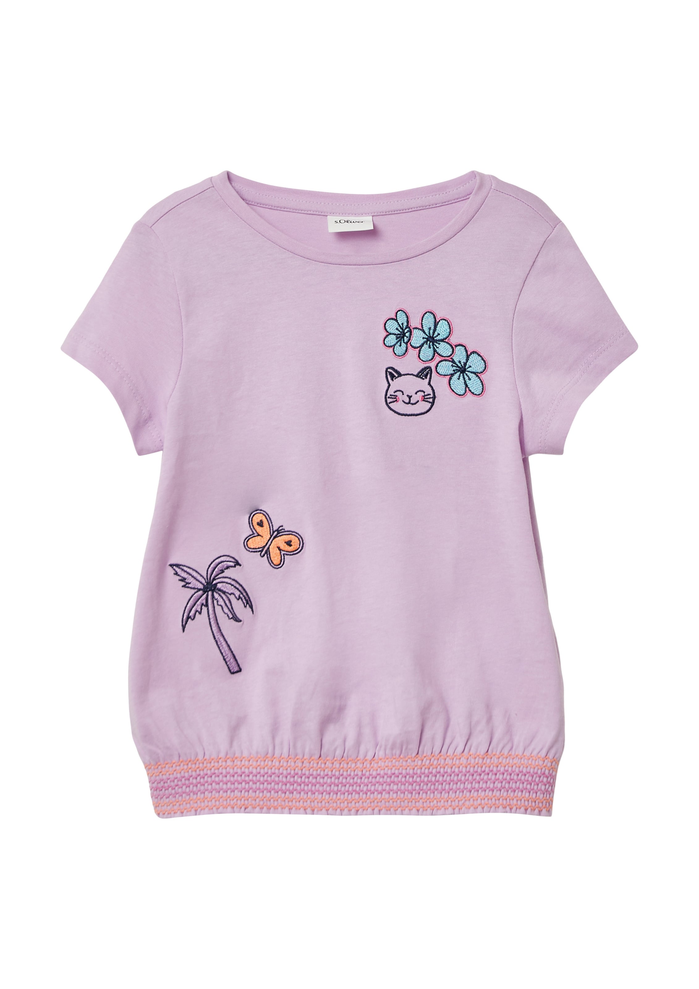 s.Oliver Shirt in Lila: Vorderseite