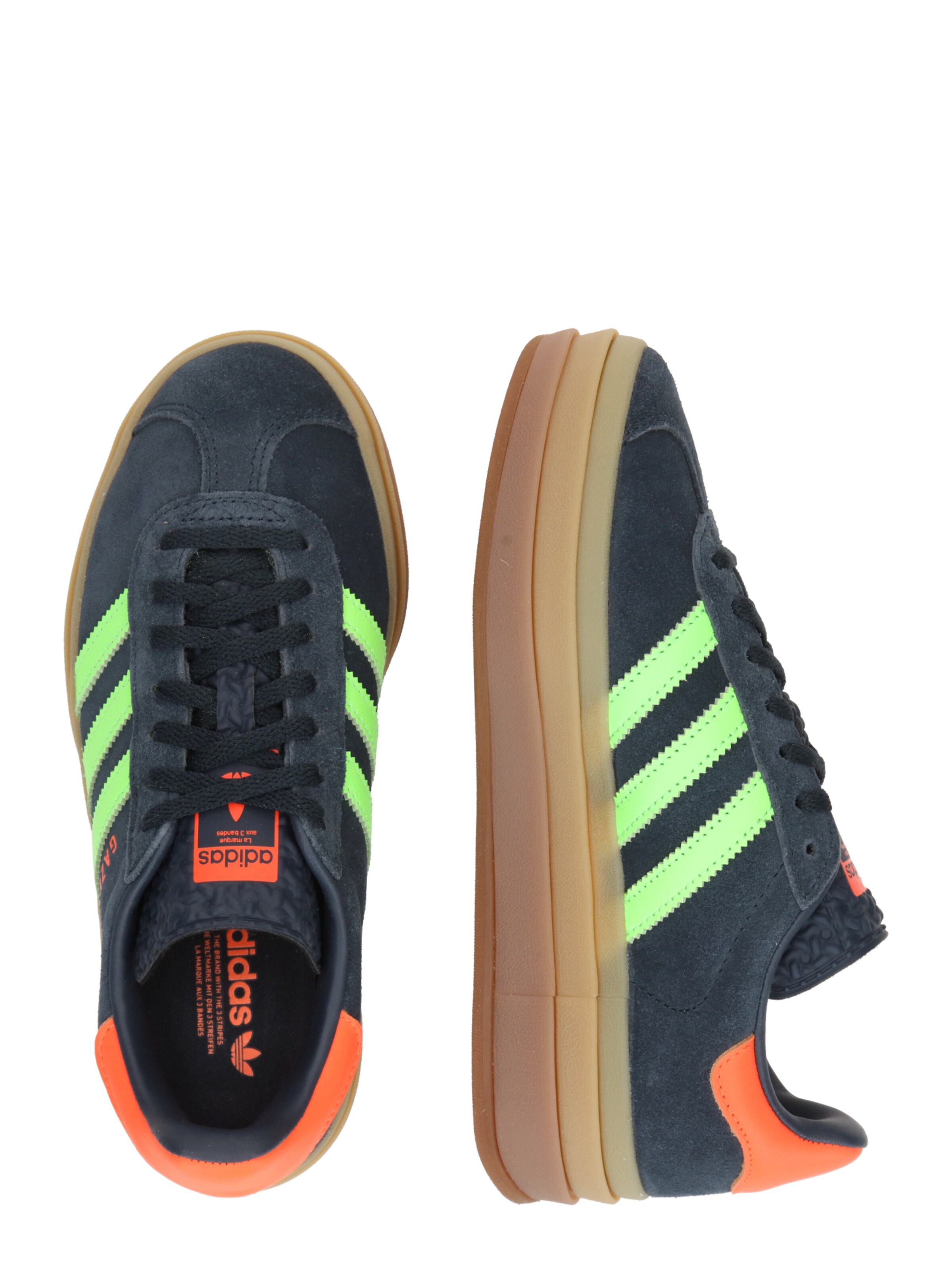 ADIDAS ORIGINALS Låg sneaker 'GAZELLE BOLD' i blå
