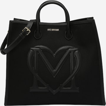 Love Moschino Shopper 'SPORTY' in Zwart: voorkant