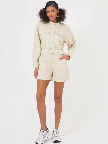 FRESHLIONS Jumpsuit 'Jade' in Beige
