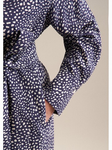 SEIDENSTICKER Kleid 'Schwarze Rose' in Blau