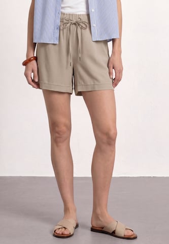 STREET ONE Loose fit Pants in Beige