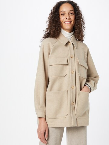 NORR Between-season jacket 'Selena' in Beige: front