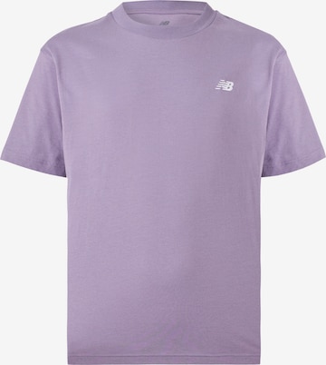 new balance Shirt 'Essentials' in Purple: front