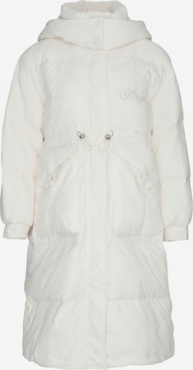 faina Manteau d’hiver en S en blanc, Vue avec produit